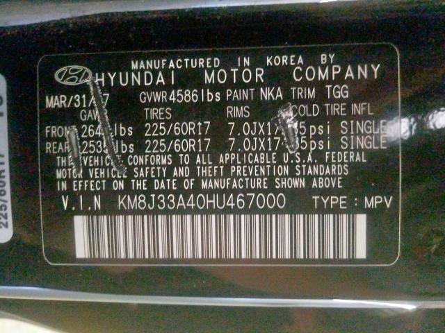 Hyundai Tucson Limited 2017