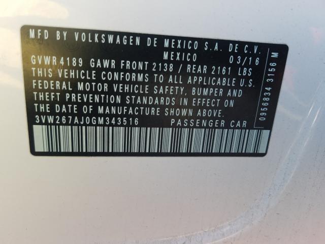 Volkswagen Jetta S 2016