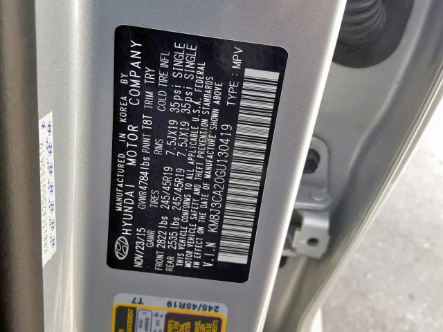 Hyundai Tucson Limited 2016