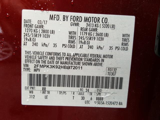 Ford Edge Titanium 2017