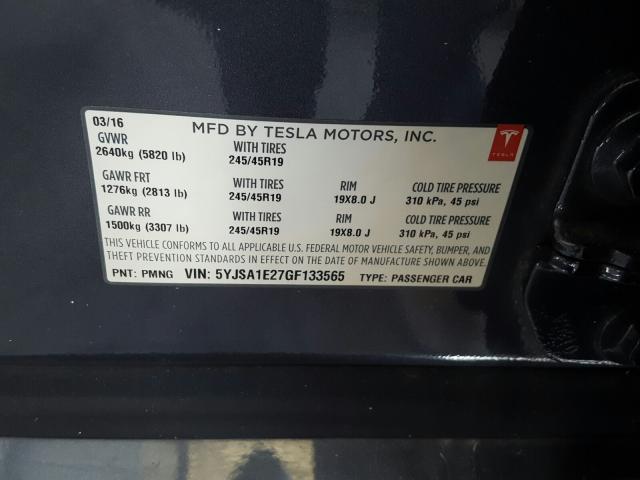 Tesla Model S 2016