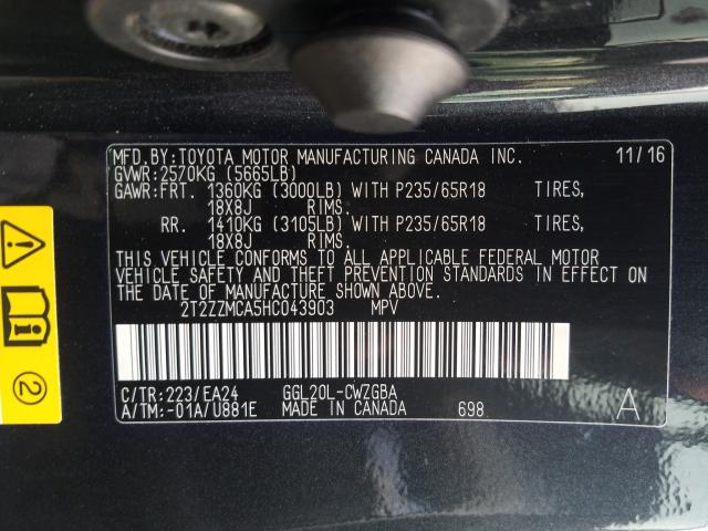 Lexus RX 350 Base 2017