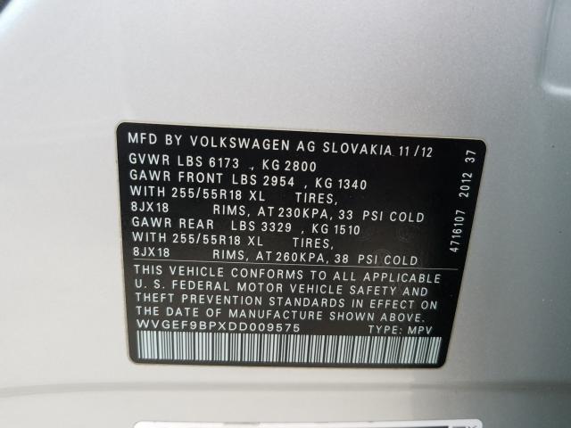 Volkswagen Touareg V6 2013