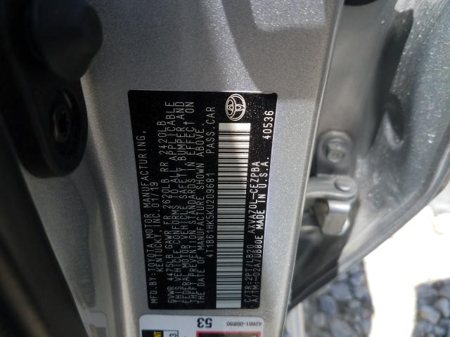 Toyota Camry XSE 2019