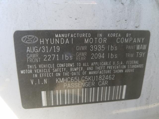 Hyundai Ioniq Blue 2019