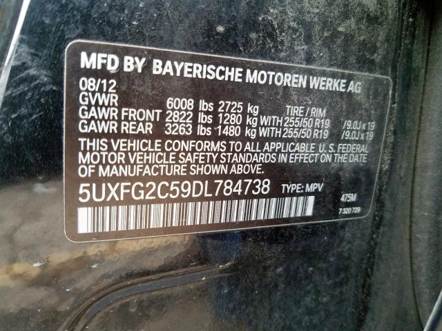 BMW X6 XDRIVE3 2013