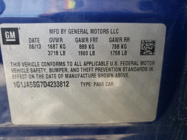 Chevrolet Sonic LS 2013