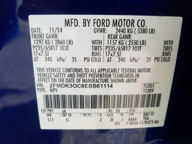 Ford Edge SE 2014