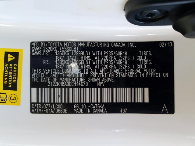 Lexus RX 350 2013