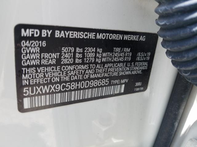 BMW X3 XDRIVE2 2017