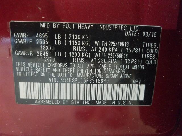 Subaru Outback 2 2015