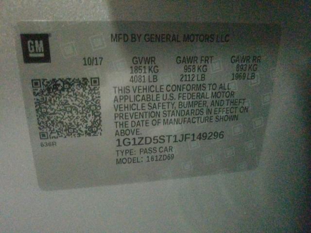 Chevrolet Malibu LT 2018