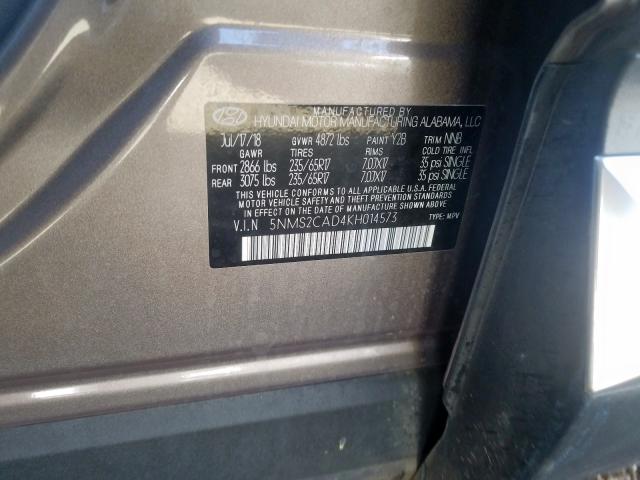 Hyundai Santa FE S 2019