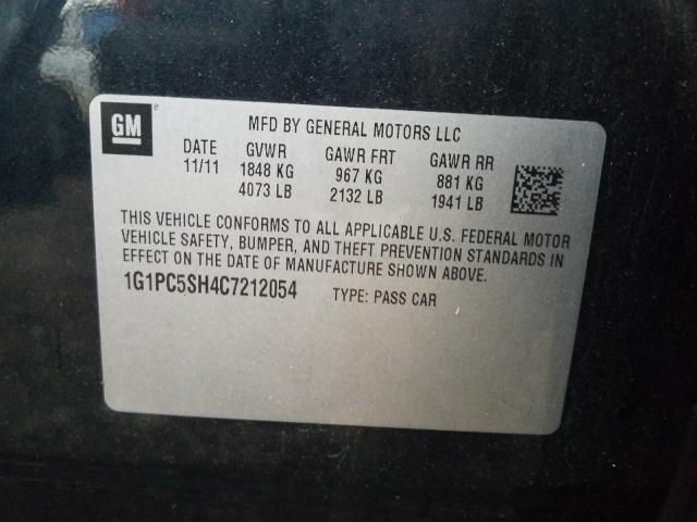 Chevrolet Cruze LS 2012