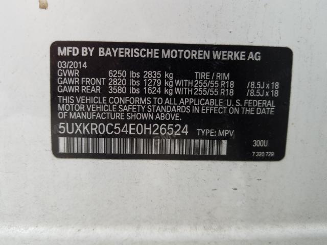 BMW X5 XDRIVE3 2014