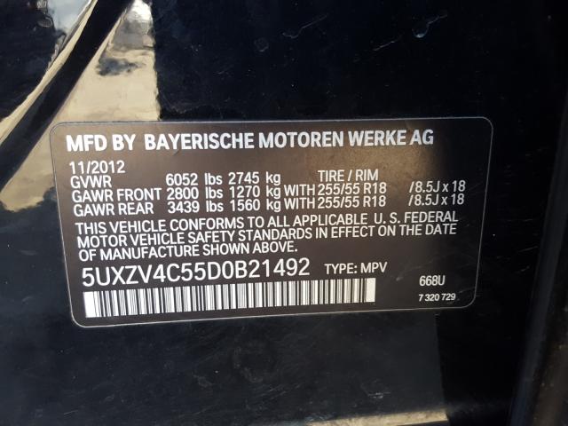 BMW X5 XDRIVE3 2013