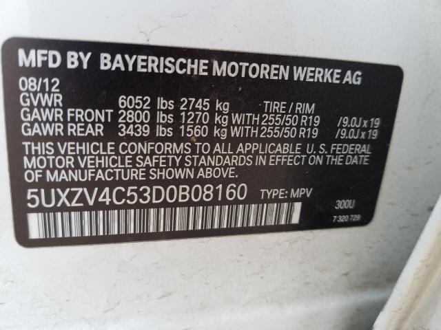 BMW X5 XDRIVE3 2013