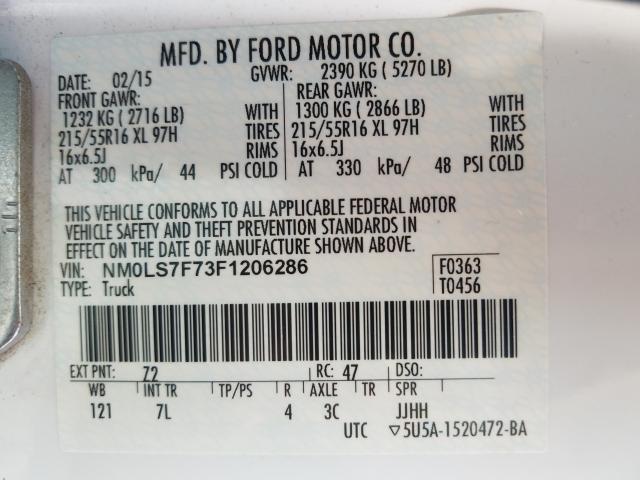 Ford Transit CO 2015