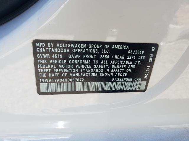 Volkswagen Passat S 2016