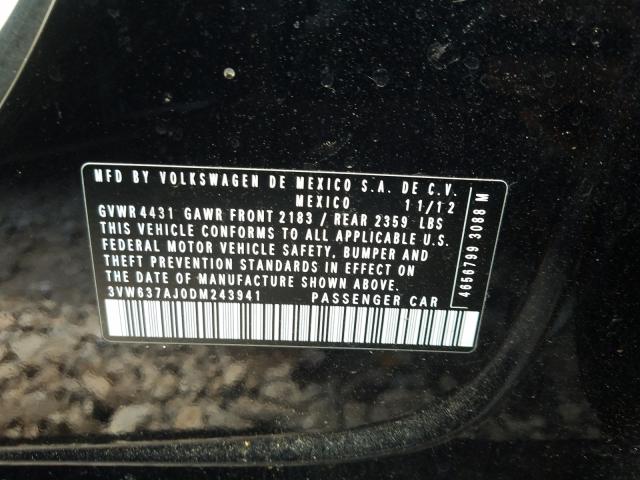 Volkswagen Jetta Hybrid 2013