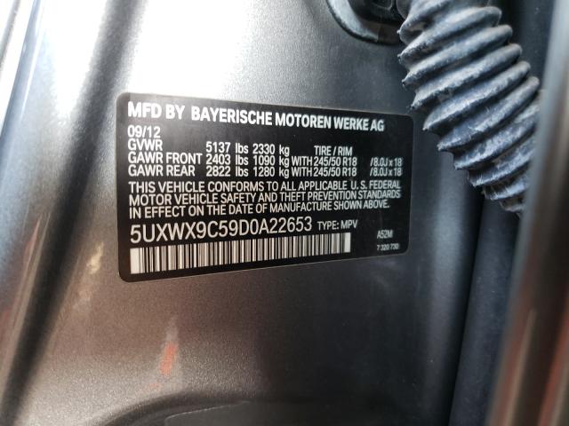 BMW X3 XDRIVE2 2013