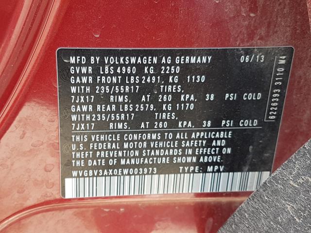 Volkswagen Tiguan S 2014