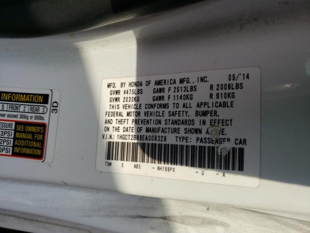 Honda Accord EXL 2014