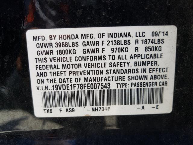 Acura ILX 20 TEC 2015