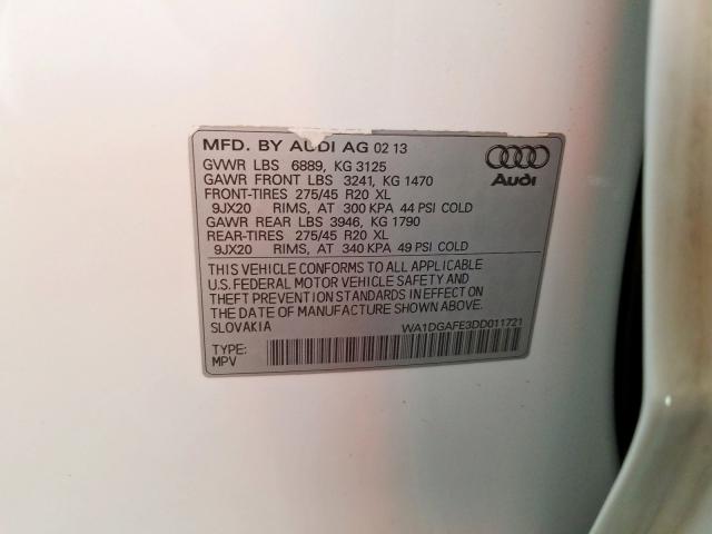 Audi Q7 Prestige 2013