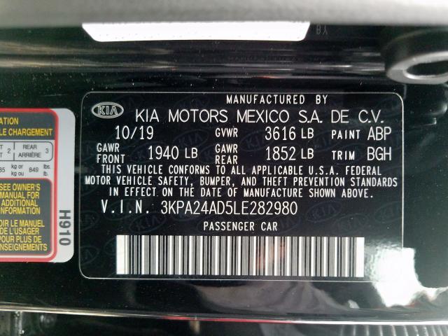 KIA Rio LX 2020