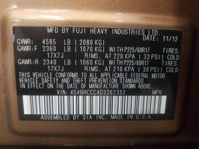 Subaru Outback 2 2013