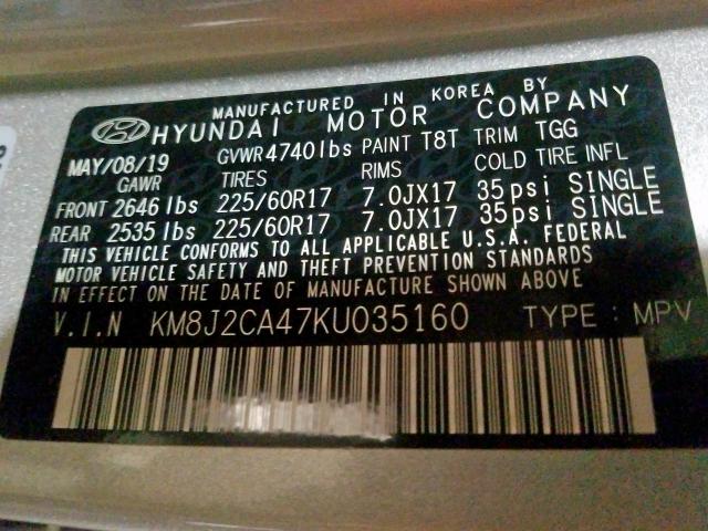 Hyundai Tucson SE 2019