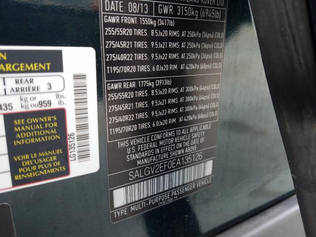 Land Rover Range Rover 2014