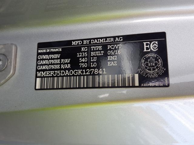Smart Fortwo 2016
