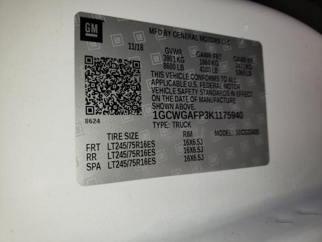 Chevrolet Express G2 2019