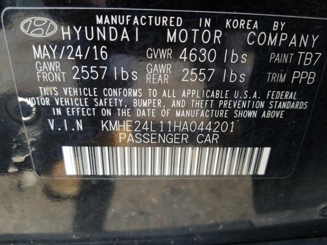 Hyundai Sonata Hybrid 2017
