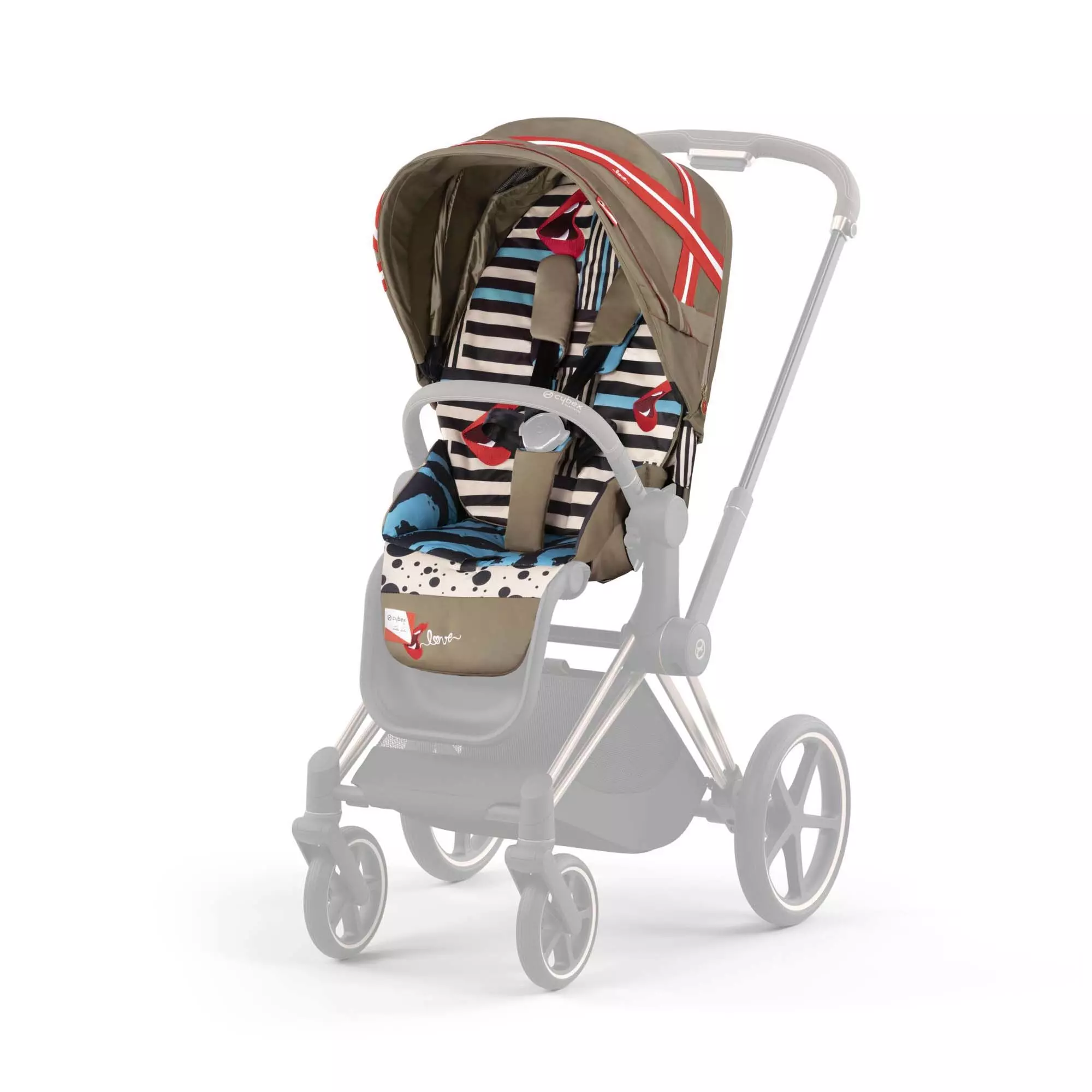 Чохол тканинний Cybex Priam by Karolina Kurkova One Love (521002753)