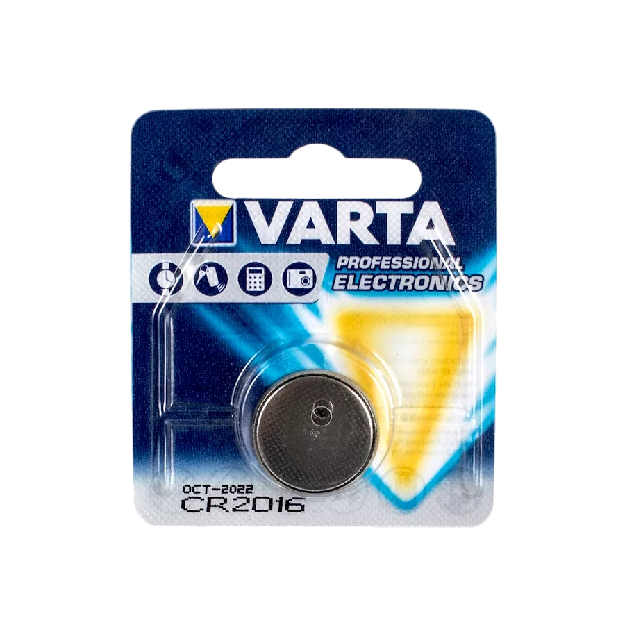 Батарейка VARTA CR 2016 Electronics (90mAh, 3V, Lithium) (276639/060161) Батарейка VARTA CR 2016 Electronics (90mAh, 3V, Lithium) (276639/060161)