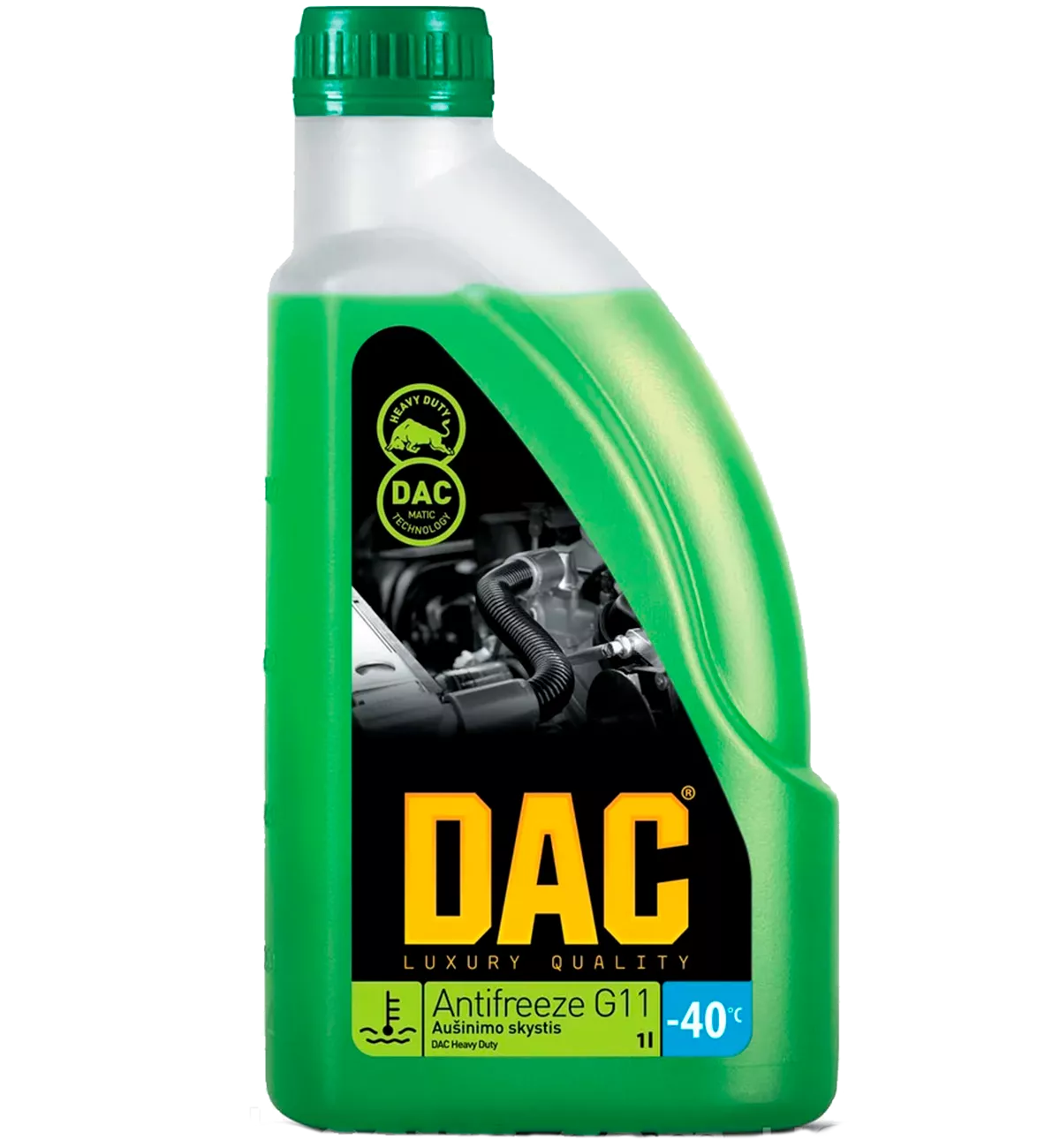Антифриз DAC G11 зеленый 1л (292139) Антифриз DAC G11 зеленый 1л (292139)