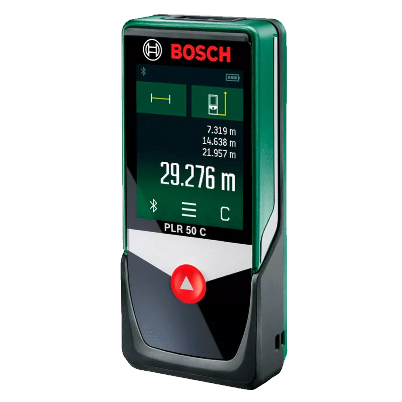 Дальнолмер лазерный Bosch PLR 50 C ± 2.0 мм, 0.05 – 50 м, Bluetooth (0.603.672.220)