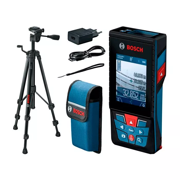 Дальномер лазерный Bosch GLM 120 C + штатив BT 150, 0.08-120 м, Bluetooth (0.601.072.F01) Дальномер лазерный Bosch GLM 120 C + штатив BT 150, 0.08-120 м, Bluetooth (0.601.072.F01)