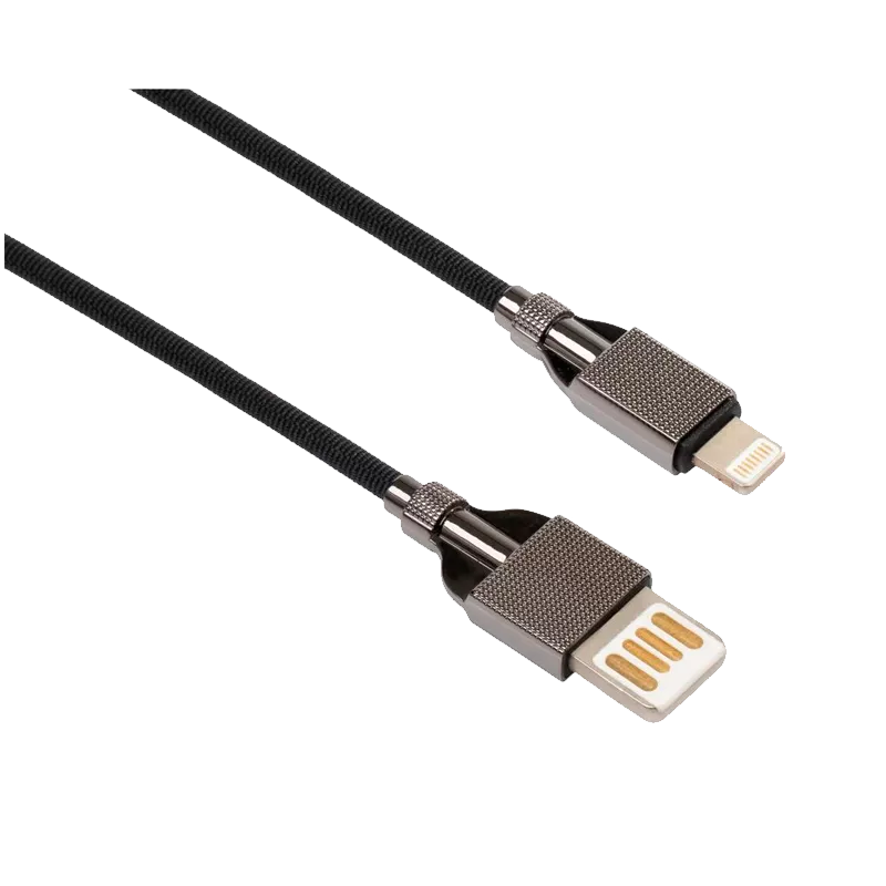 Дата кабель Vinga USB 2.0 AM to Lightning 1.0m 2-sides usb nylon black (VCPDCL2SNB1BK) Дата кабель Vinga USB 2.0 AM to Lightning 1.0m 2-sides usb nylon black (VCPDCL2SNB1BK)