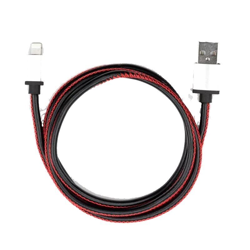 Дата кабель Vinga USB 2.0 AM to Lightning 1m pu leather black (VCPDCLLS1BK) Дата кабель Vinga USB 2.0 AM to Lightning 1m pu leather black (VCPDCLLS1BK)
