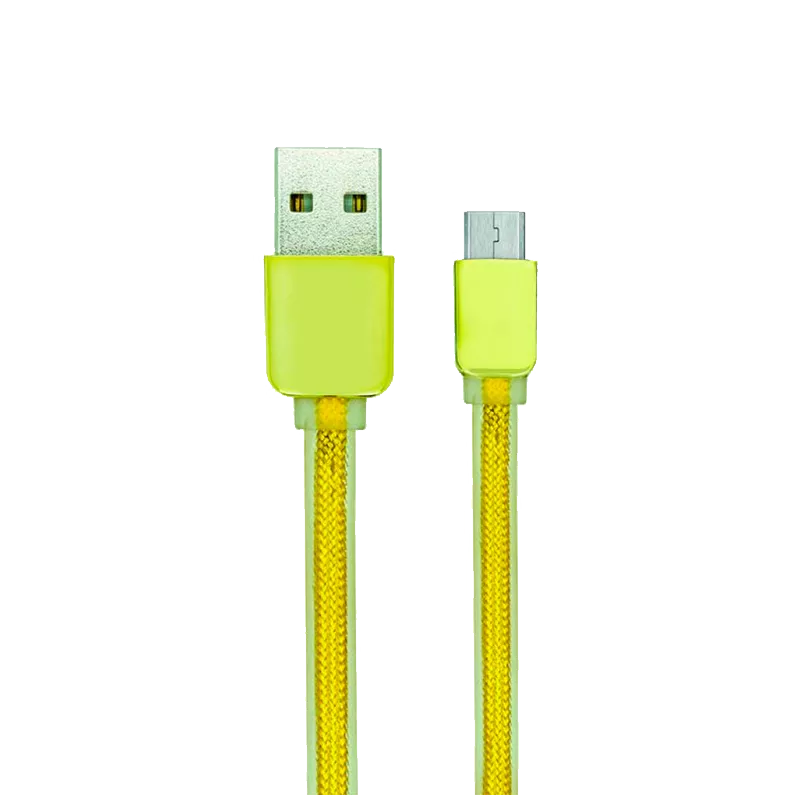 Дата кабель Vinga USB 2.0 AM to Lightning + Micro 5P 1.0m flat yellow (VRC791Y) Дата кабель Vinga USB 2.0 AM to Lightning + Micro 5P 1.0m flat yellow (VRC791Y)