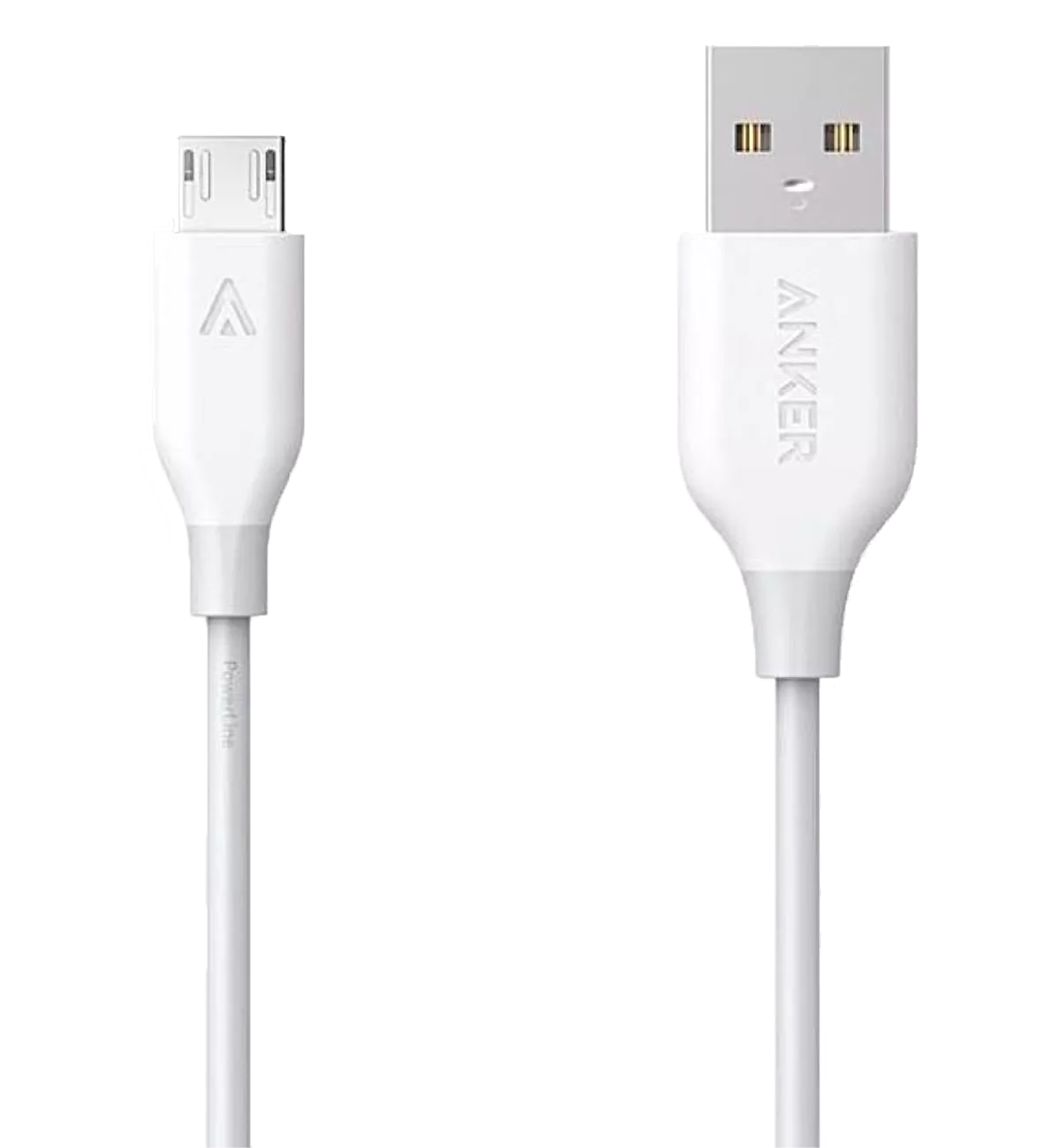 Дата кабель Anker USB 2.0 AM to Micro 5P 0.9m V3 Powerline White (A8132H21)