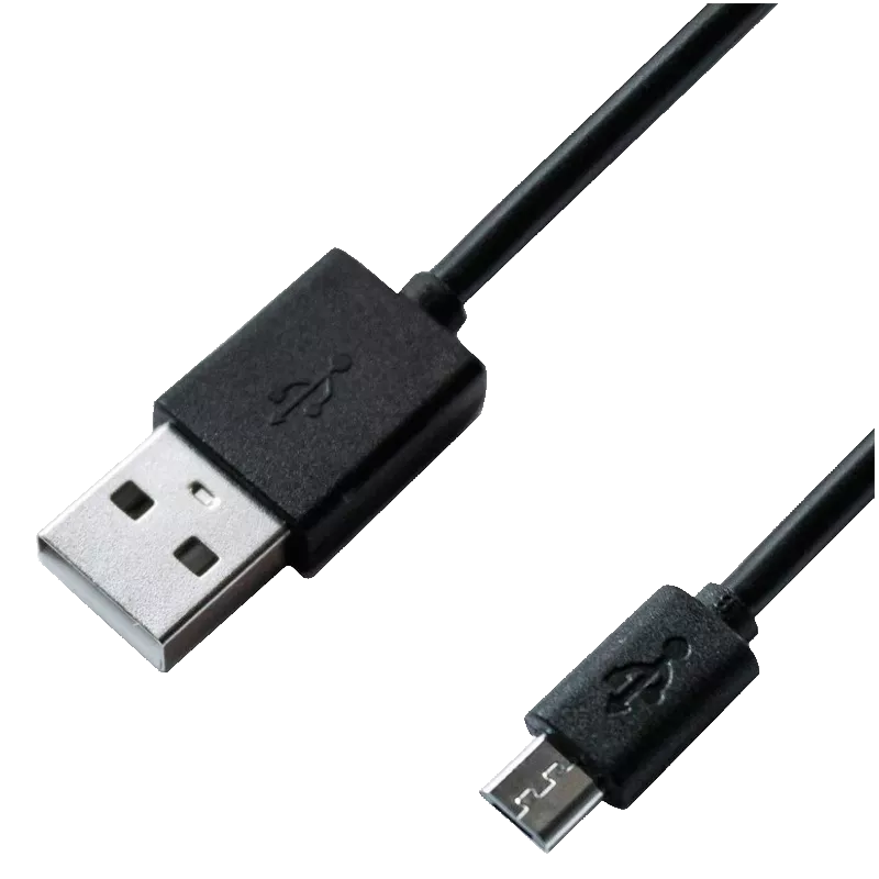 Дата кабель Vinga USB 2.0 AM to Micro 5P PVC 1m black (VCPDCM1BK) Дата кабель Vinga USB 2.0 AM to Micro 5P PVC 1m black (VCPDCM1BK)