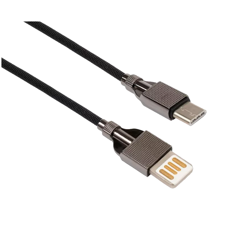 Дата кабель Vinga USB 2.0 AM to Type-C 1.0m 2-sides usb nylon black (VCPDCTC2SNB1BK) Дата кабель Vinga USB 2.0 AM to Type-C 1.0m 2-sides usb nylon black (VCPDCTC2SNB1BK)