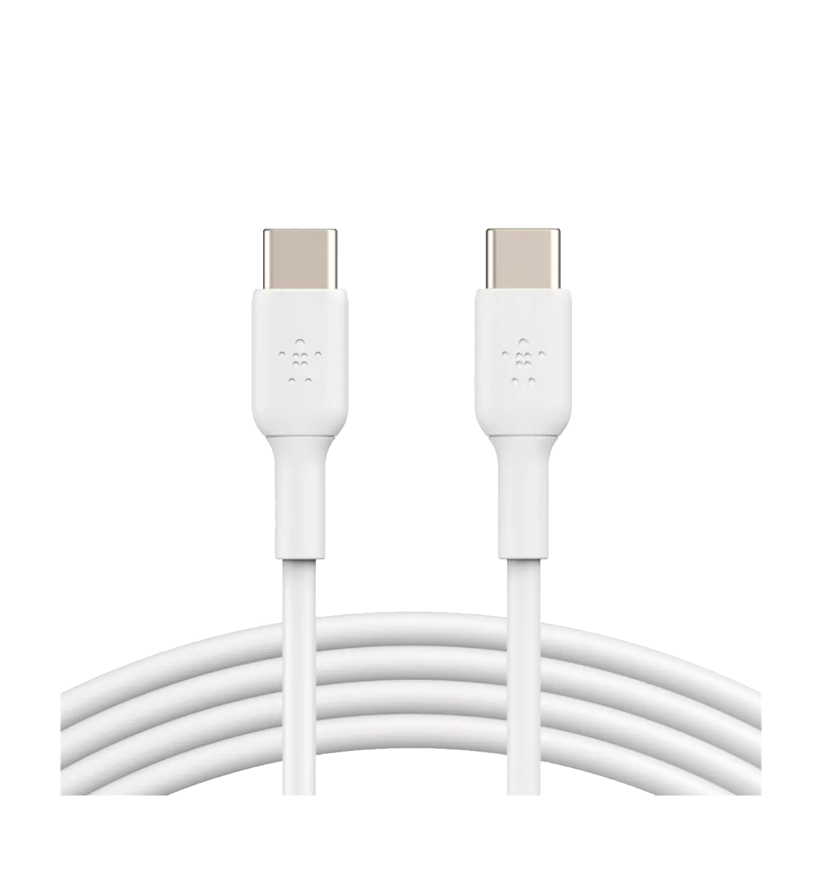 Дата кабель Belkin USB-С - USB-С, PVC, 1m, white (CAB003BT1MWH) Дата кабель Belkin USB-С - USB-С, PVC, 1m, white (CAB003BT1MWH)