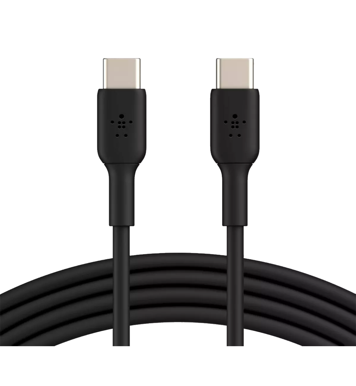 Дата кабель Belkin USB-С - USB-С, PVC, 2m, black (CAB003BT2MBK)