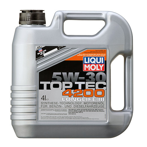 Масло моторное TOP TEC 4200 SAE 5W-30 4л (3715) Масло моторное TOP TEC 4200 SAE 5W-30 4л (3715)